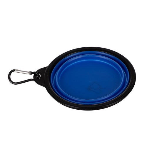 Ivás lassító kisállat tál összecsukható szilikon tállal