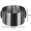Magas cukrászperem - 15cm