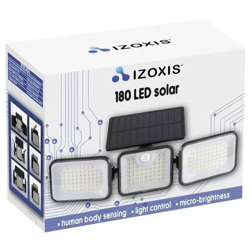 Állítható napelemes lámpa 180 LED