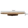 Bambusz forgó kináló tálca - 33cm