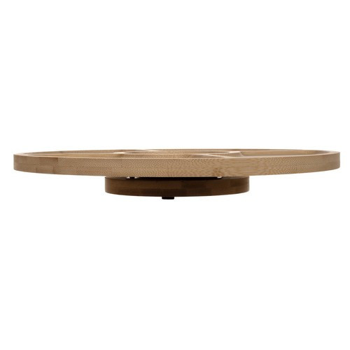 Bambusz forgó kináló tálca - 33cm