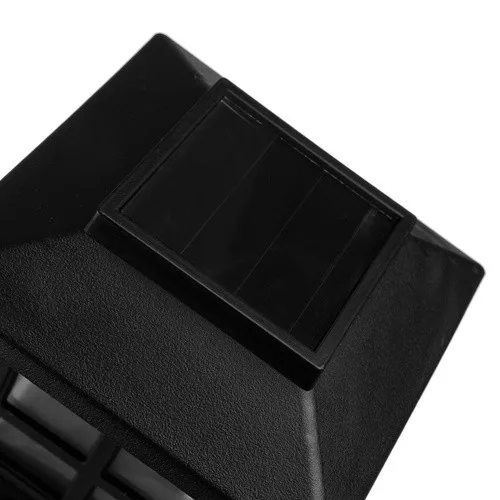 Gardlov leszúrható napelemes kerti LED lámpa készlet 6db, 37x8,5x8,5cm - fekete