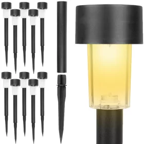 Napelemes leszúrható LED kerti lámpák - 10db