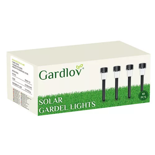 Napelemes leszúrható LED kerti lámpák - 10db