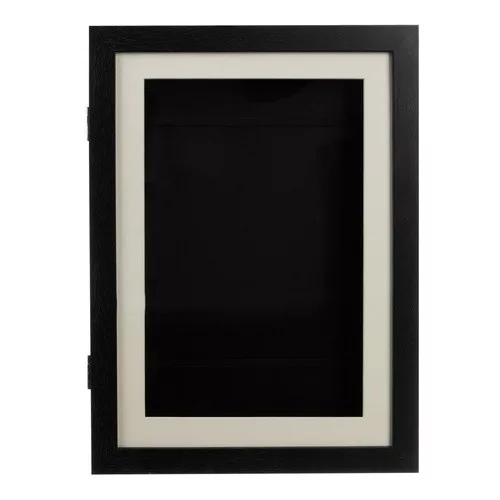Rajztartó képkeret 33x24x3cm - fekete