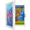 Rajztartó képkeret 33x24x3cm - fehér