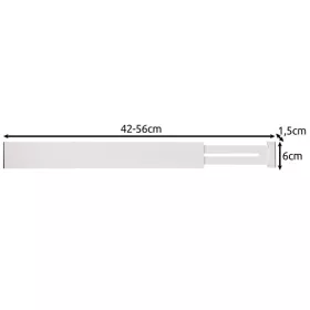 Állítható fiók elosztók fehér - 4db