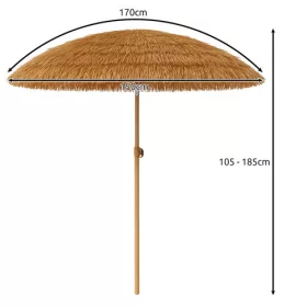 Kerti hawaii stílusú napernyő - 150cm