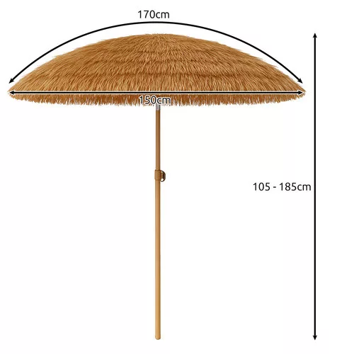 Kerti hawaii stílusú napernyő - 150cm