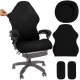 Gamer és irodai székhuzat készlet, fekete - 4db