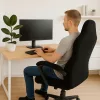 Gamer és irodai székhuzat készlet, fekete - 4db
