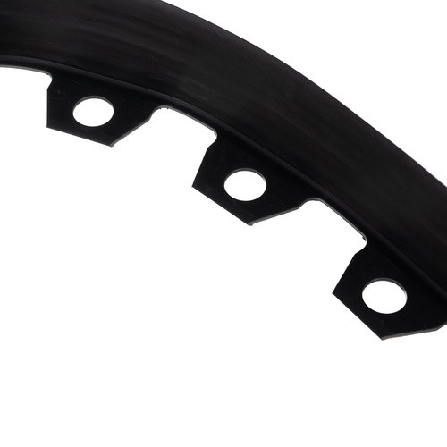 Műanyag ágyásszegély, fekete - 6cmx10m