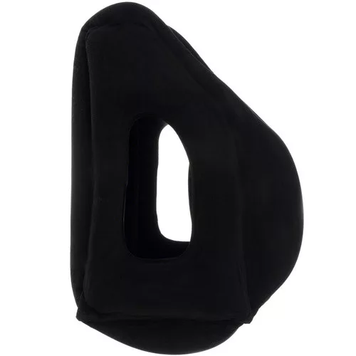 Ergonomikus felfújható utazópárna - fekete