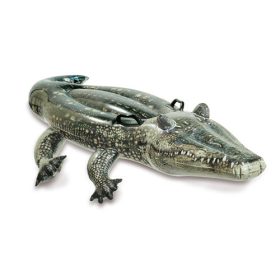 INTEX felfújható krokodil gyerekmatrac - 170x86cm