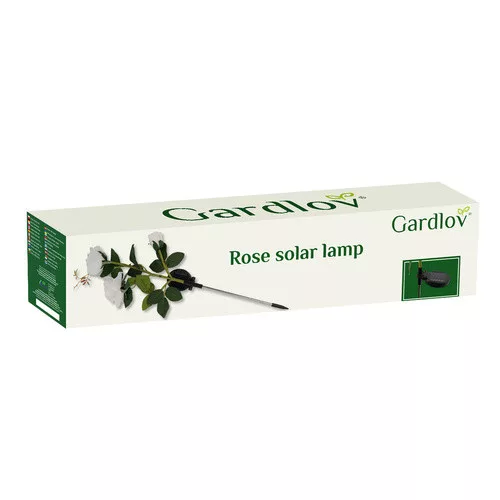 Napelemes színes LED rózsa lámpa - 80cm