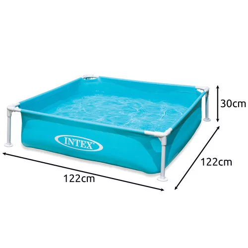 INTEX 57173 fémvázas gyerekmedence - 122x122x30cm