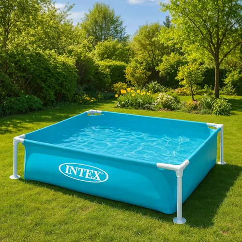 INTEX 57173 fémvázas gyerekmedence - 122x122x30cm