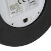 Örökrózsa burában meleg fehér LED fénnyel - 21x11cm