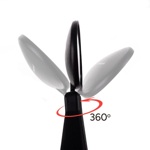 Kerékpár balos tükör - fekete