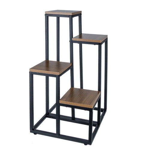 Álló 4 szintes virágtártóállvány - 71x34x34cm