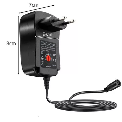 Univerzális adapter 6 csatlakozóval - 30W