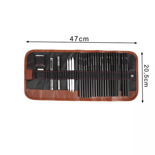 Rajzolókészlet tokban - 29db