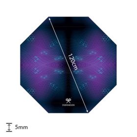 Oktagon székalátét szőnyeg - 120x120cm