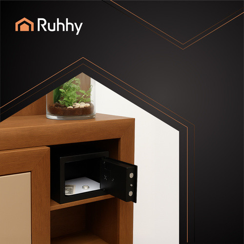 Elektronikus kombinációs széf - 23x17x17,5cm