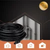 Csőtisztító tömlő magasnyomású mosókhoz 4 adapterrel - 20m