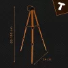 Tripod keresztlézerekhez - 55-150x34cm
