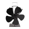 Ventilátor kandallóra 5 lapáttal - 16,3x9,5x22cm