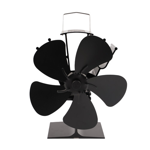 Ventilátor kandallóra 5 lapáttal - 16,3x9,5x22cm