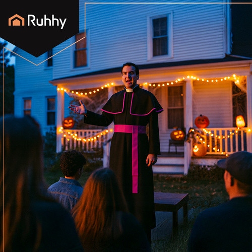 Felnőtt püspök jelmez - XL/XXL