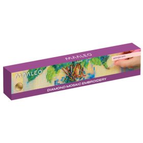 Gyémántszemes kirakó, virágcsokor - 40x30cm