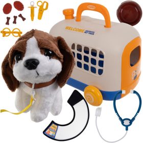 Játék állatorvosi készlet dobozban