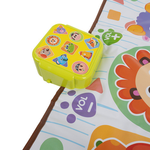 Játék zenélő szőnyeg állatmintákkal - 82x65cm