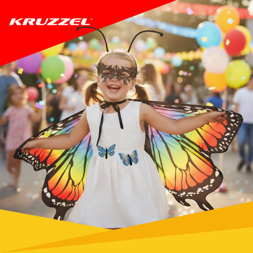 Gyerek pillangó jelmez - 5db