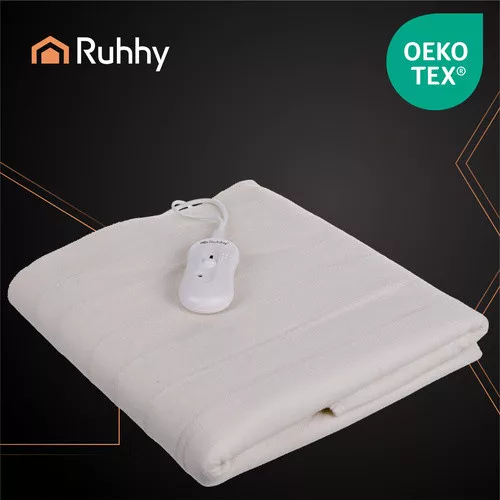 Ruhhy elektromos takaró, 150x80cm - fehér