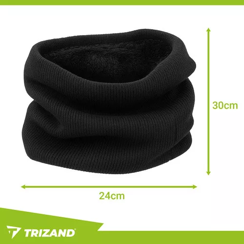 Trizand férfi csősál, 30x24cm - fekete