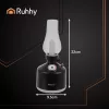 Ruhhy Aive viharlámpa alakú párásító, 280ml - 22x9,5cm