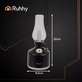 Ruhhy Aive viharlámpa alakú párásító, 280ml - 22x9,5cm