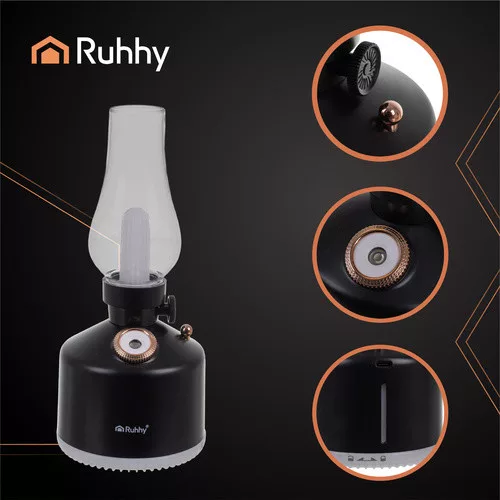 Ruhhy Aive viharlámpa alakú párásító, 280ml - 22x9,5cm