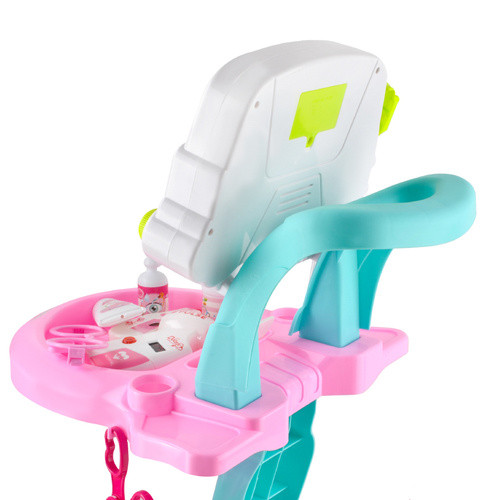 Játék orvos készlet kocsival - 18db