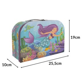 Játék tea készlet sellő mintával