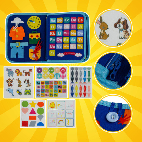 Kruzzel puha matatókönyv - kék