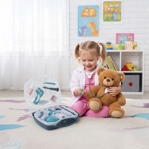 IsoTrade orvosos játékkészlet bőröndben - 13db