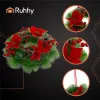 Ruhhy karácsonyi műkoszorú - 30cm