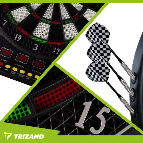 Trizand elektromos darts tábla - 43x51,5cm