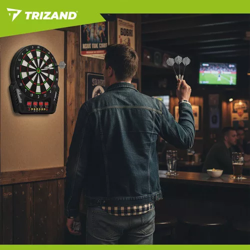 Trizand elektromos darts tábla - 43x51,5cm
