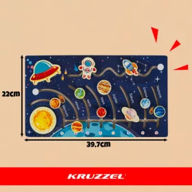 Kruzzel fa naprendszer játék - 39,7x22x1cm